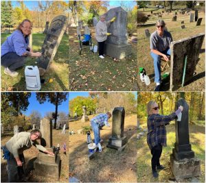 Oct2024-DAR-DayOfService-WhiteLakeCemeteryMI